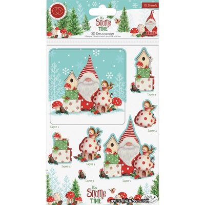 Craft Consortium - Snome Time - 3D Topper set