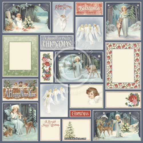 Pion Design - A Christmas to Remember - Angels all around 12 x 12"