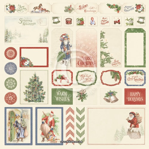 Pion Design - A Christmas to Remember - Cut outs 1 12 x 12"