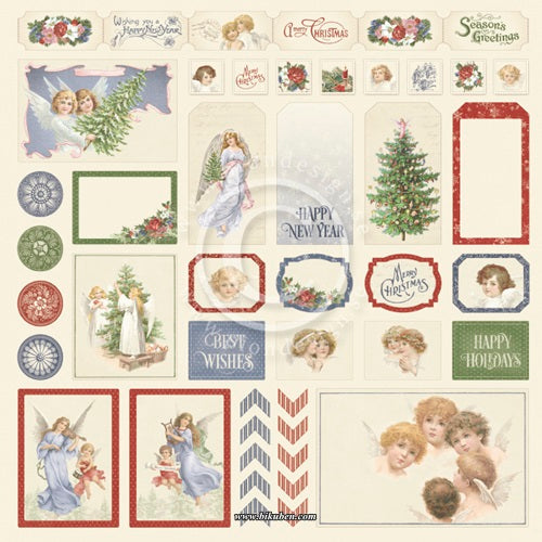 Pion Design - A Christmas to Remember - Cut outs 2 - 12 x 12"