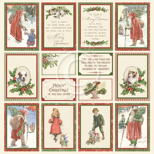 Pion Design - Images from the past - A Christmas to Remember  2 -12 x 12"