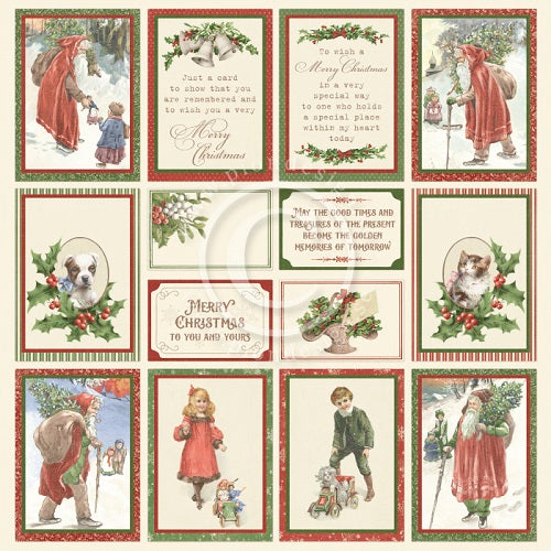 Pion Design - Images from the past - A Christmas to Remember 2 -12 x 12"