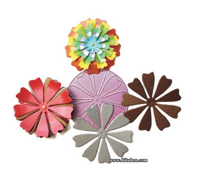 Cheery Lynn - Dies - Stacker Flowers 5