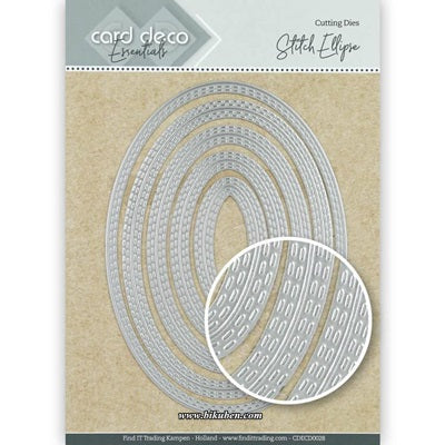 Card Deco Essentials - Dies - Stitch Ellipse