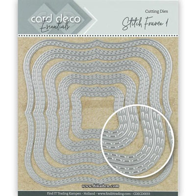 Card Deco Essentials - Dies - Stitch Frame 1