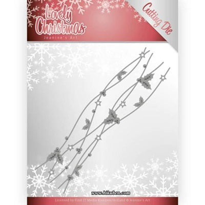 Jeanine Art - Dies - Lovely Christmas - Lovely Border