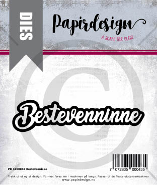 Papirdesign - Dies - Bestevenninne