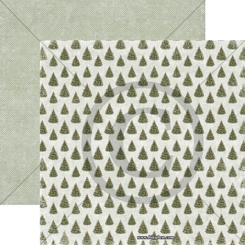 Papirdesign - Julenatt - Juletre - 12 x 12"