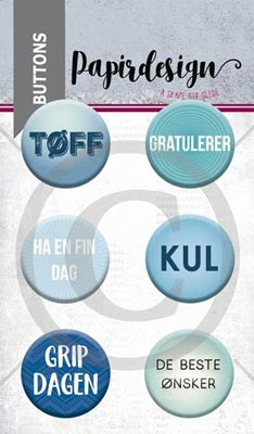 Papirdesign - Buttons - Grip dagen
