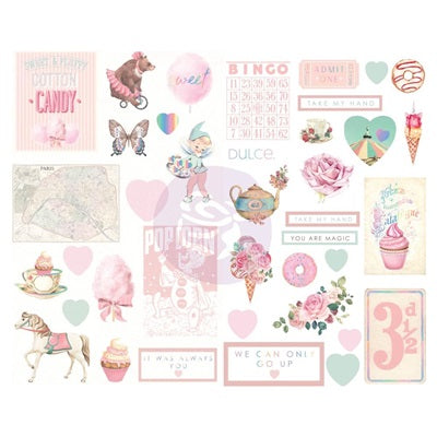 Prima - Dulce - Chipboard Stickers