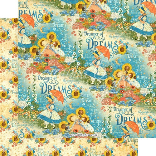Graphic45 - Dreamland - Enchanted Garden     12 x 12"
