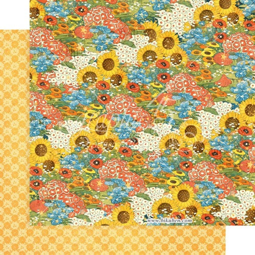 Graphic45 - Dreamland - Blossom Bright    12 x 12"