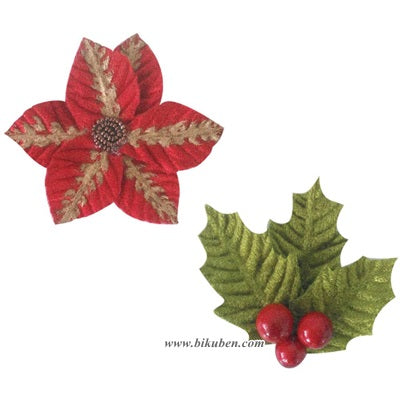 Ultimate Crafts - Christmas Flowers - Poinsettia