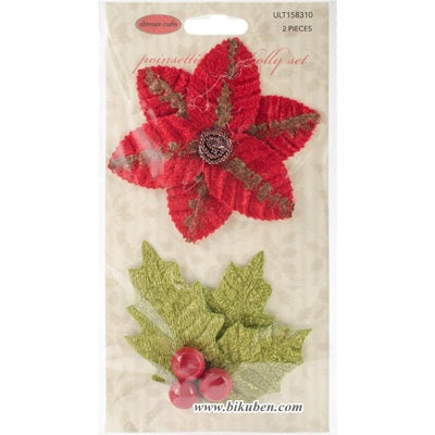 Ultimate Crafts - Christmas Flowers - Poinsettia