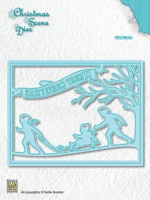 Nellie Snellen - Christmas Scene Dies - Snowfun