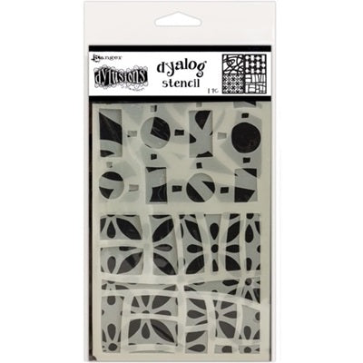 Dylusions - Dyalog Stencil - Doodle it too