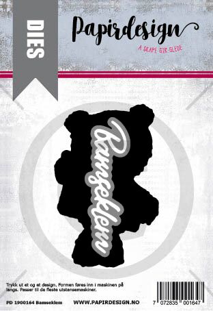 Papirdesign - Dies - Bamseklem