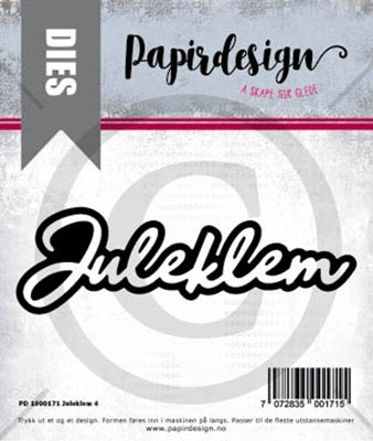 Papirdesign - Dies - Juleklem