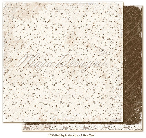 Maja Design - Holiday in the Alps - A New year    12 x 12"
