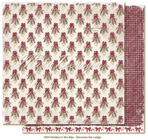 Maja Design - Holiday in the Alps - Decorate the lodge    12 x 12"