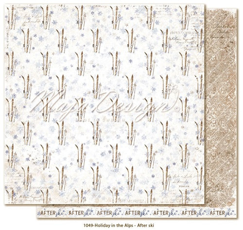 Maja Design - Holiday in the Alps - After ski   12 x 12"