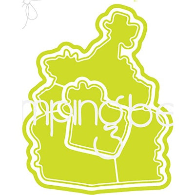 Stamping Bella - Dies - Bookworm Squidy