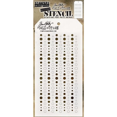 Tim Holtz - Layering Stencil - Shifter Baubles