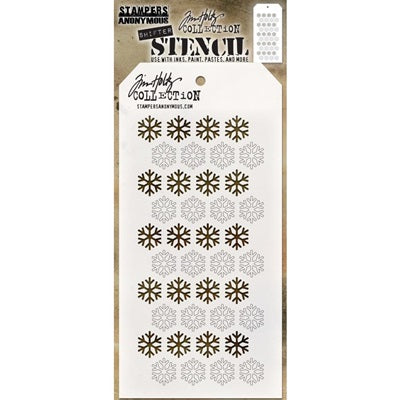 Tim Holtz - Layering Stencil - Shifter Snowflake