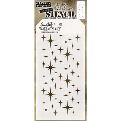 Tim Holtz - Layered Stencil - Sparkle
