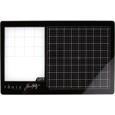 Tonic Studios - Tim Holtz - Left Handed - Travel Glass Media Mat