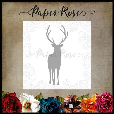Paper Rose - Dies - Reindeer 1