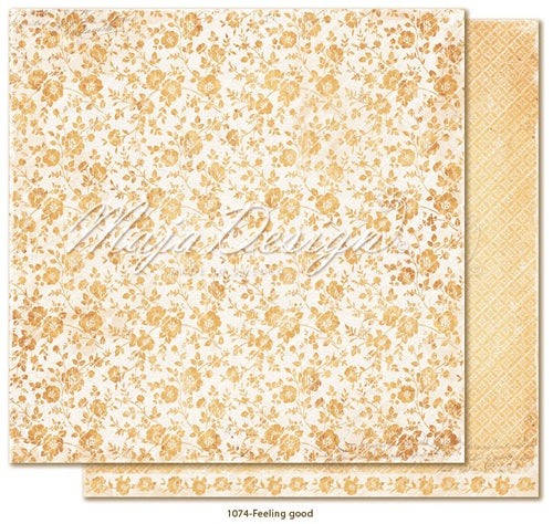 Maja Design - Little street cafe - Feeling good   12 x 12"