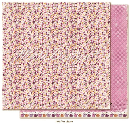 Maja Design - Little street cafe - Tea please   12 x 12"