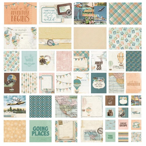 Simple Stories - Vintage Traveler -  Snap Cards