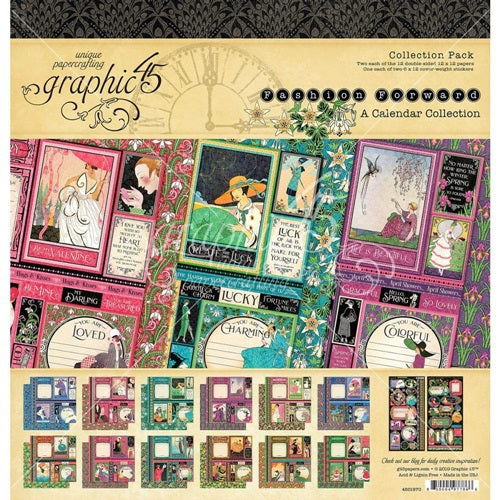 Grapihic 45: Fashion Forward - Paper Pad  12 x 12"