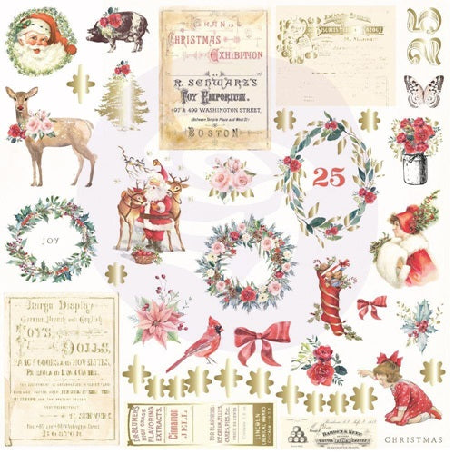 Prima - Christmas in the Country - Die Cuts Ephemera