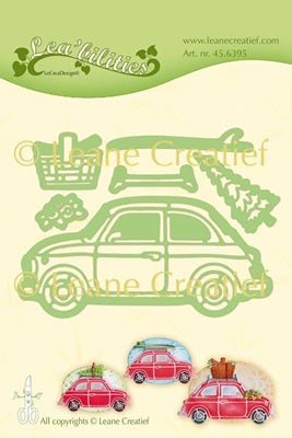 Lea'Bilities - Cut and Embossing dies - Car/Fiat