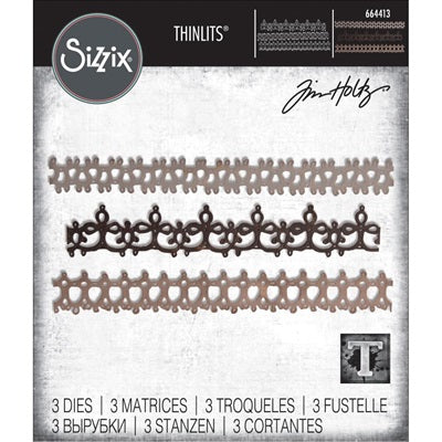 Sizzix - Tim Holtz Alterations - Thinlits - Crochet #2