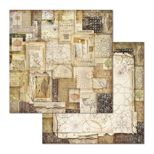 Stamperia - Forest - Natura Patchwork     12 x 12"