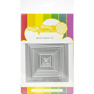 Waffle Flower - Dies - Nested  Squares