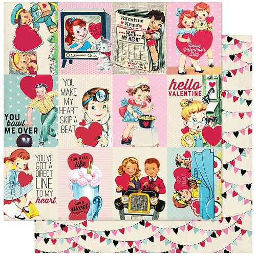 Authentique - Love Notes - Cut Aparts 12 x 12"