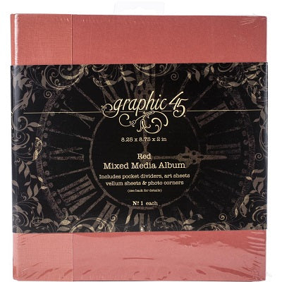 Graphic 45 - Staples Mixed Album - 8,25 x 8,75"