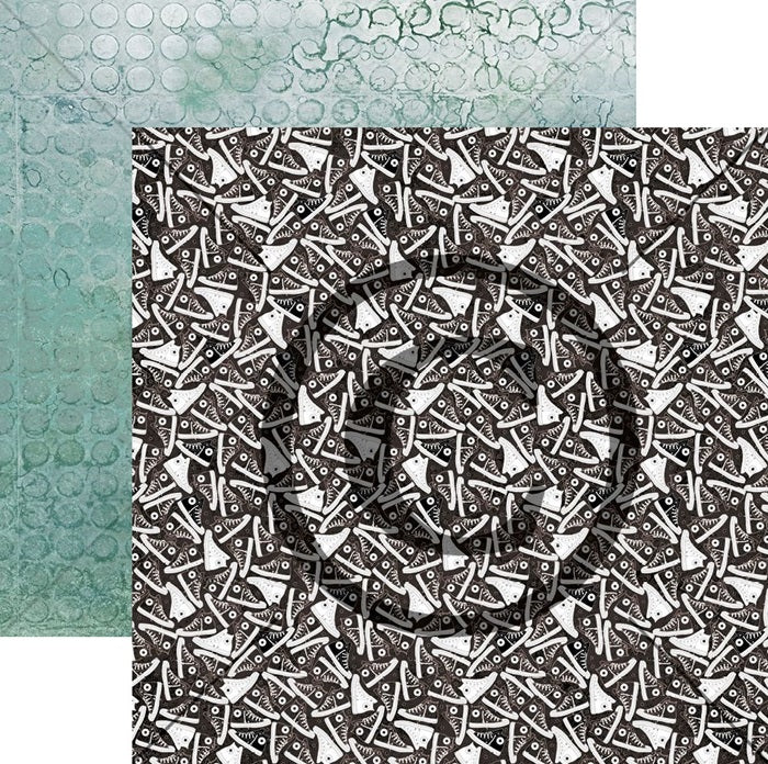 Papirdesign - Håpefull - Sneakers, sort    12 x 12"