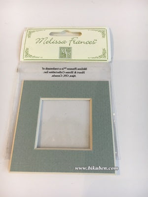 Melissa Frances - Frame - Square - Light green