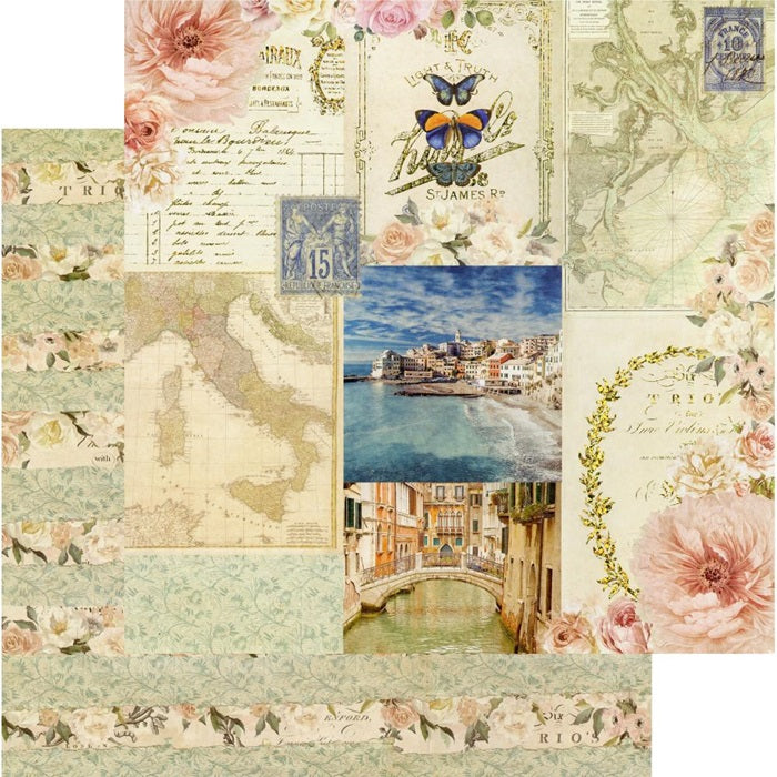 Prima - Capri - Marina Grande   12 x12"