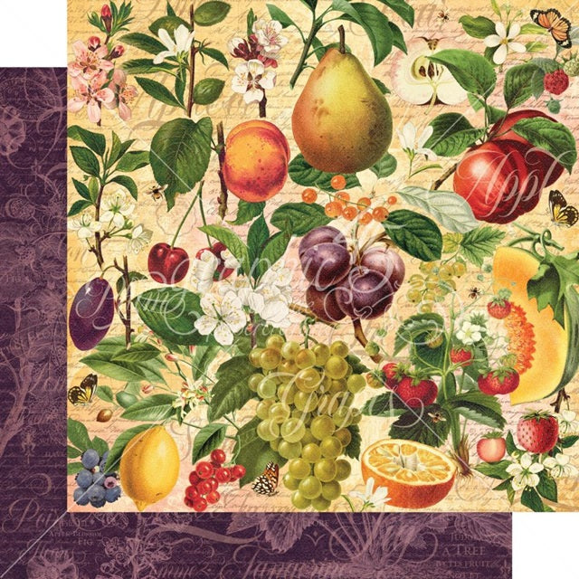 Graphic45 - Fruit and Flora - Nature's Bounty   12 x 12"