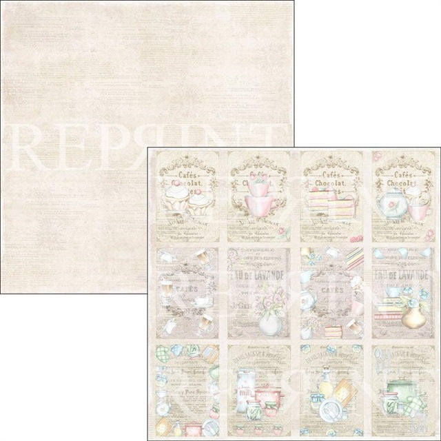 Reprint - Swedish Fika - Tags 12 x 12"