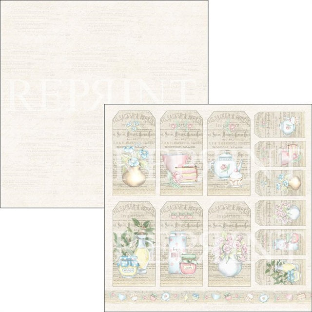 Reprint - Swedish Fika - Tags 2 12 x 12"