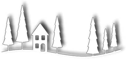 Memorybox - Craft Dies - Cottage in the Woods