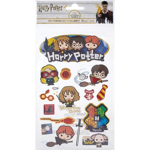 Paper House  - 3D Stickers - Harry Potter Chibi